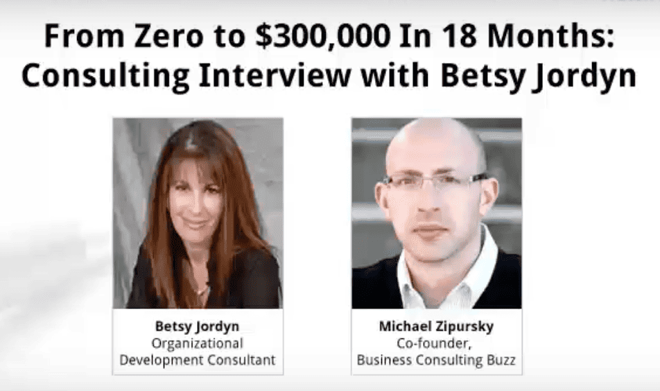 betsy jordyn consulting interview