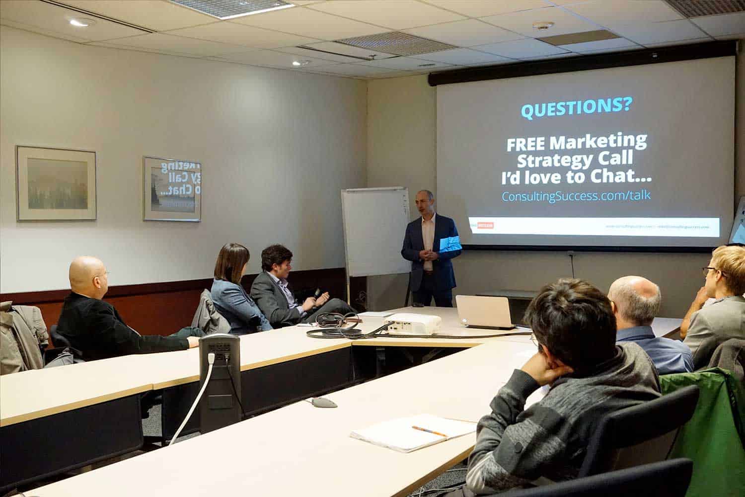 presentation on selling consulting services