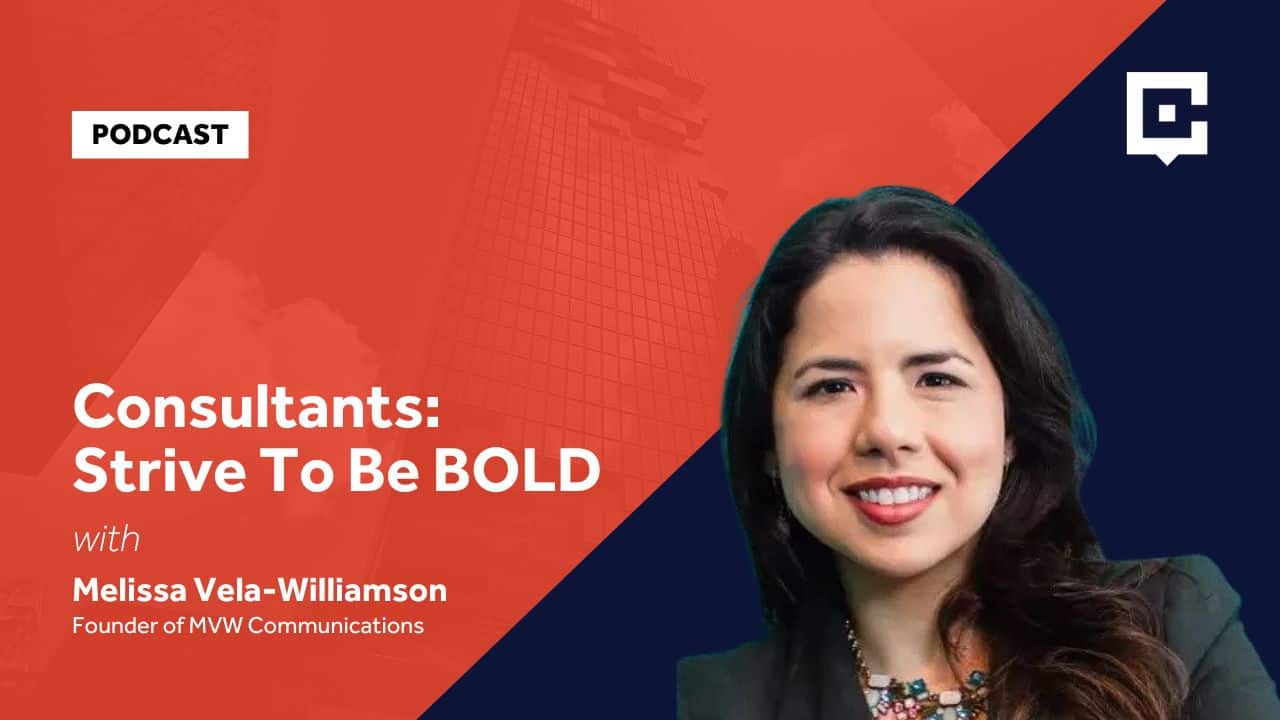 Consultants strive to be bold